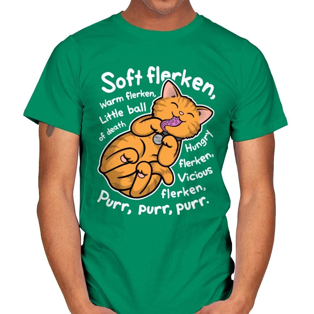 Soft Flerken - Mens T-Shirts RIPT Apparel Small / Kelly Green