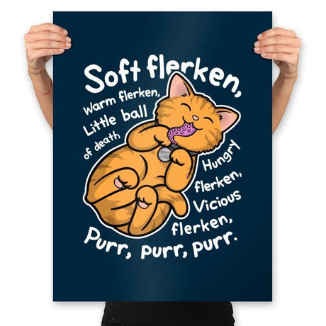 Soft Flerken - Prints Posters RIPT Apparel 18x24