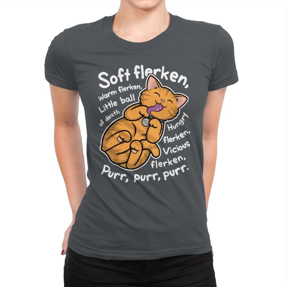 Soft Flerken - Womens Premium T-Shirts RIPT Apparel Small / Heavy Metal