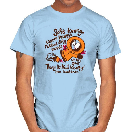 Soft Kenny Exclusive - Mens T-Shirts RIPT Apparel Small / Light Blue