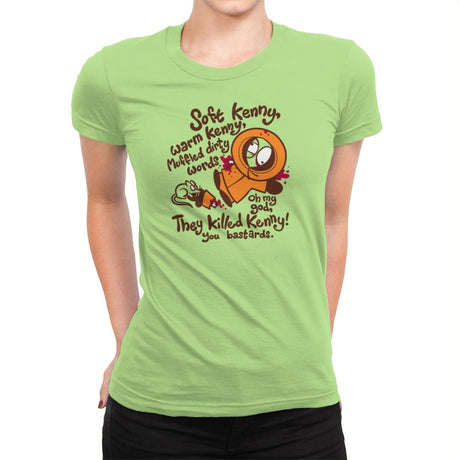 Soft Kenny Exclusive - Womens Premium T-Shirts RIPT Apparel Small / Mint