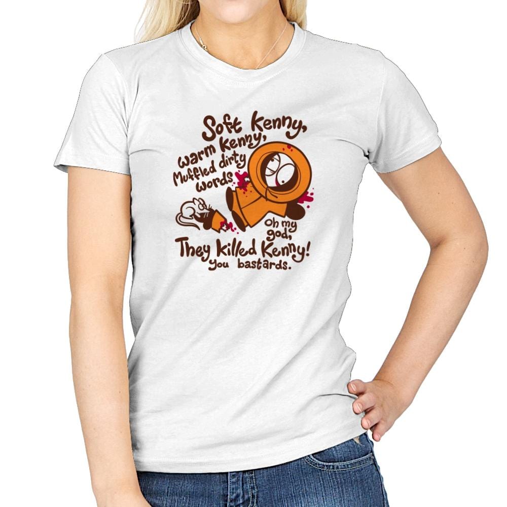 Soft Kenny Exclusive - Womens T-Shirts RIPT Apparel Small / White