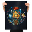Solar Dice System - Prints Posters RIPT Apparel 18x24 / Black