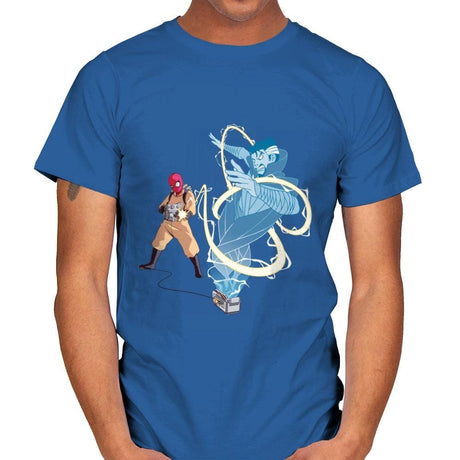 Something Strange in your Friendly Neighborhood - Mens T-Shirts RIPT Apparel Small / Royal