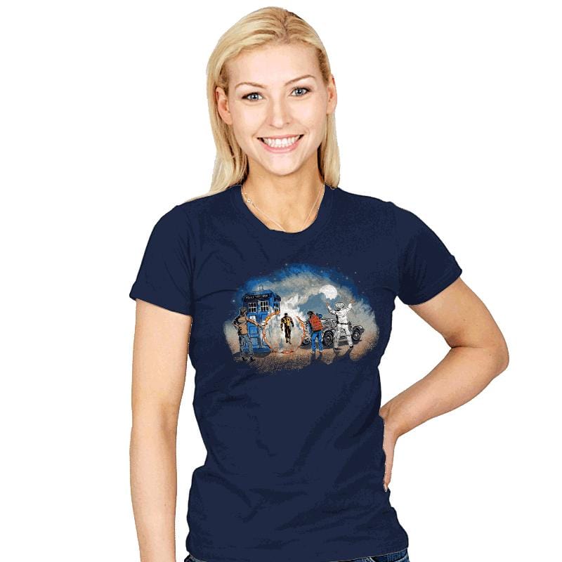 Somewhere in Time - Womens T-Shirts RIPT Apparel