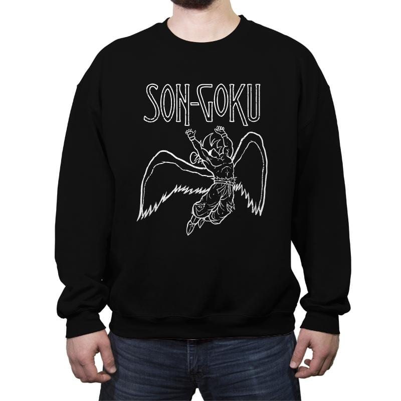 SON-GOKU - Crew Neck Sweatshirt Crew Neck Sweatshirt RIPT Apparel