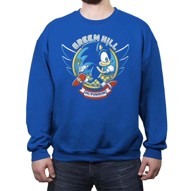 Sonic 5K - Crew Neck Sweatshirt Crew Neck Sweatshirt RIPT Apparel
