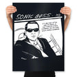 Sonic Boss - Prints Posters RIPT Apparel 18x24 / Black