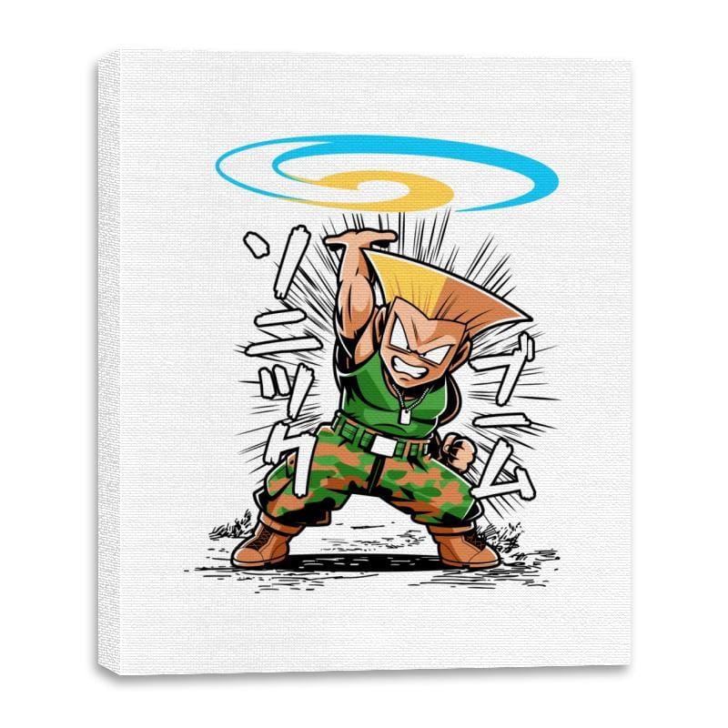 Sonic Disc - Canvas Wraps Canvas Wraps RIPT Apparel 16x20 / White