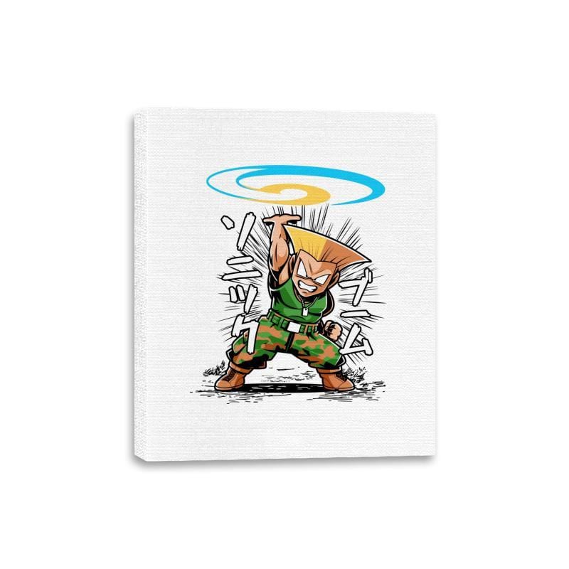 Sonic Disc - Canvas Wraps Canvas Wraps RIPT Apparel 8x10 / White