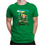 Sonic Disc - Mens Premium T-Shirts RIPT Apparel Small / Kelly