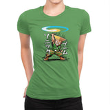 Sonic Disc - Womens Premium T-Shirts RIPT Apparel Small / Kelly