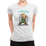 Sonic Disc - Womens Premium T-Shirts RIPT Apparel Small / White
