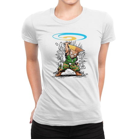 Sonic Disc - Womens Premium T-Shirts RIPT Apparel Small / White