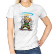 Sonic Disc - Womens T-Shirts RIPT Apparel Small / White