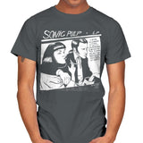 Sonic Pulp - Record Collector - Mens T-Shirts RIPT Apparel Small / Charcoal