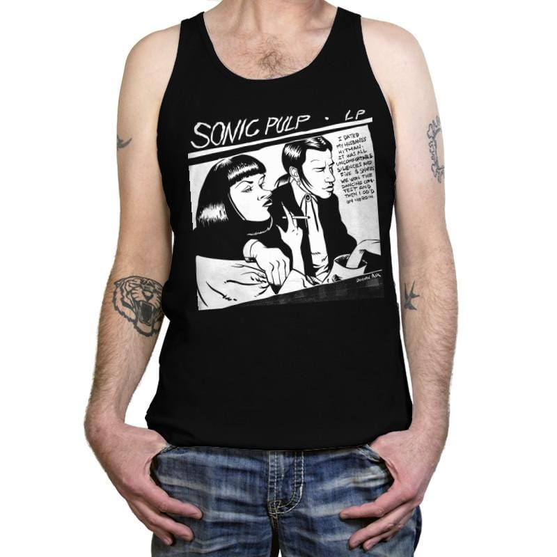 Sonic Pulp - Record Collector - Tanktop Tanktop RIPT Apparel