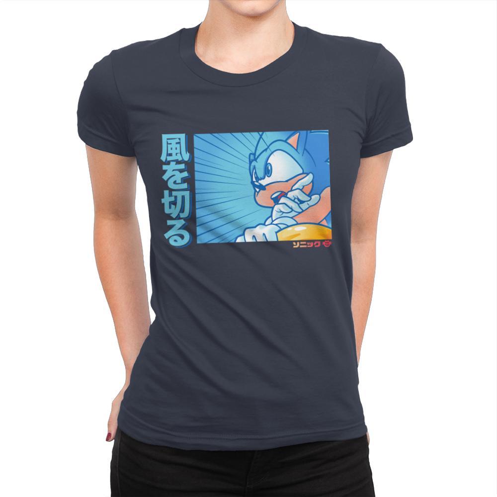 Sonic Racer - Womens Premium T-Shirts RIPT Apparel