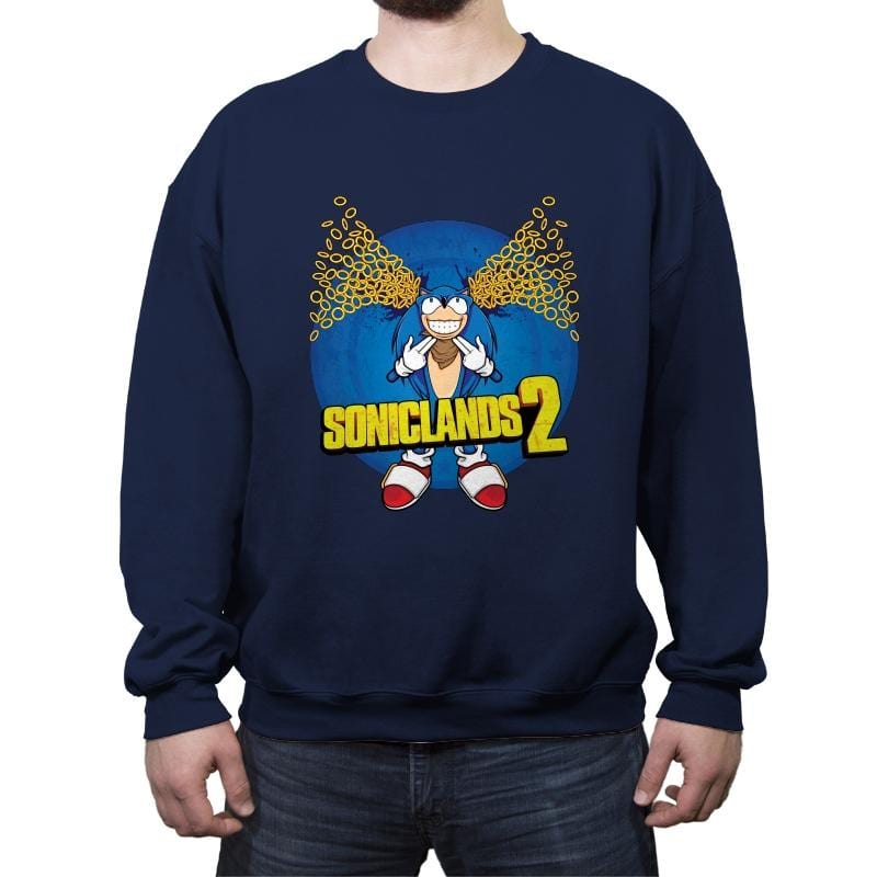 Soniclands 2 - Crew Neck Sweatshirt Crew Neck Sweatshirt RIPT Apparel