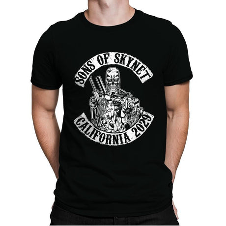 Sons of Skynet - Mens Premium T-Shirts RIPT Apparel Small / Black