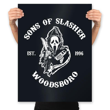 Sons of Slasher - Prints Posters RIPT Apparel 18x24 / Black