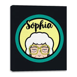 Sophia - Canvas Wraps Canvas Wraps RIPT Apparel 16x20 / Black