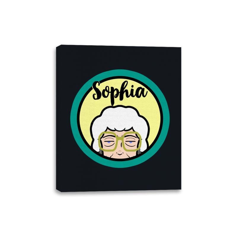 Sophia - Canvas Wraps Canvas Wraps RIPT Apparel 8x10 / Black