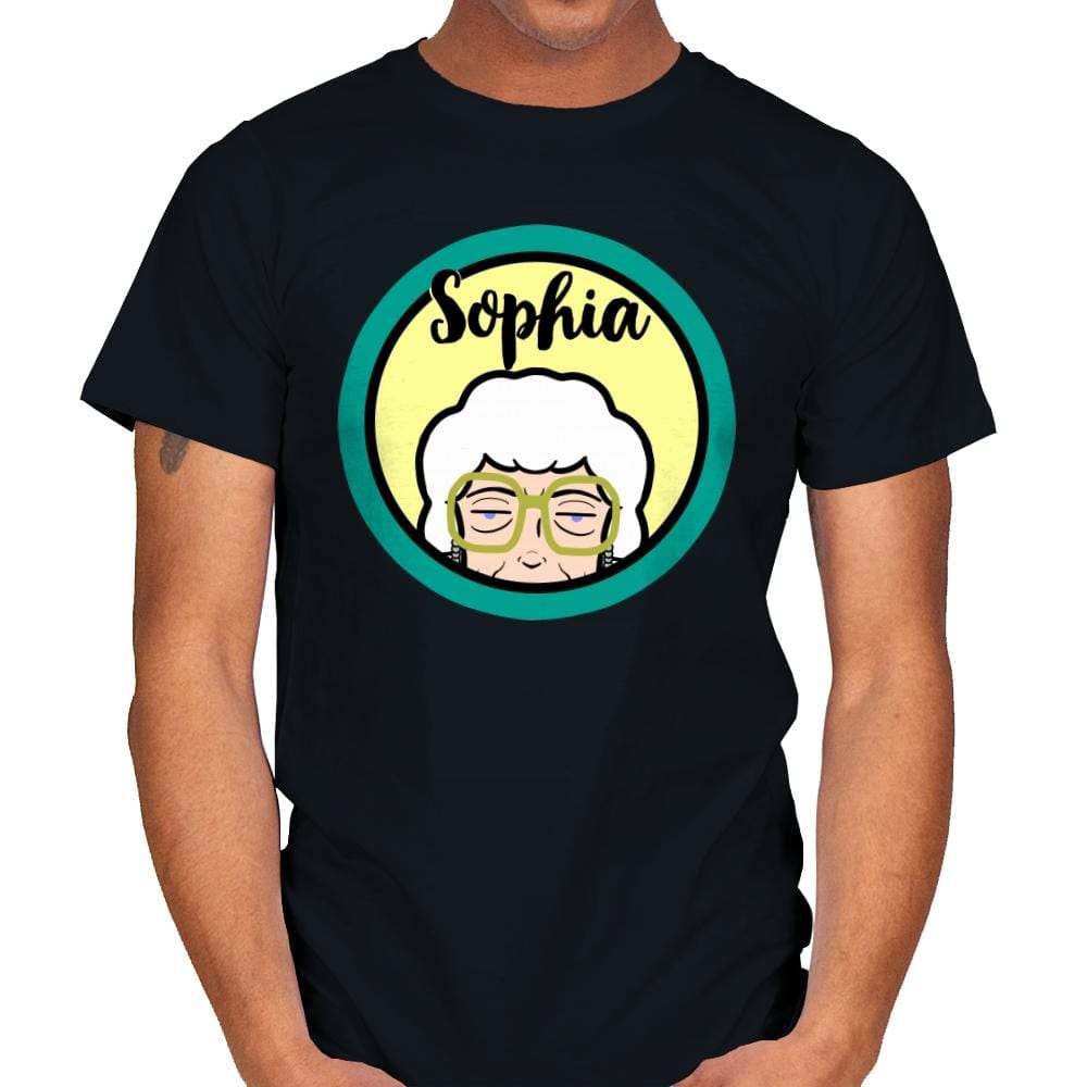 Sophia - Mens T-Shirts RIPT Apparel Small / Black