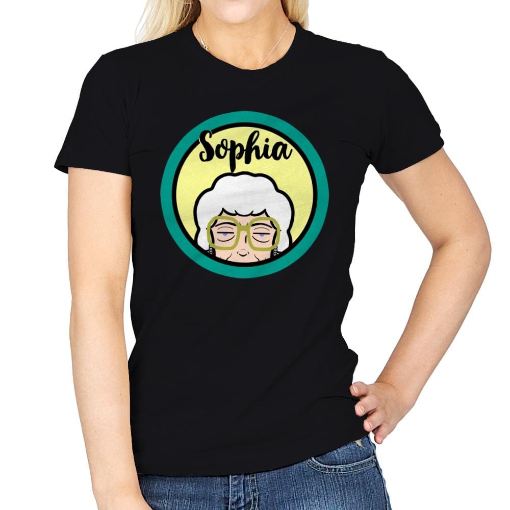 Sophia - Womens T-Shirts RIPT Apparel Small / Black