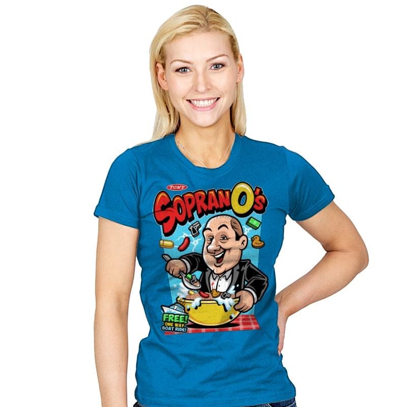 SopranO's Cereal - Womens T-Shirts RIPT Apparel