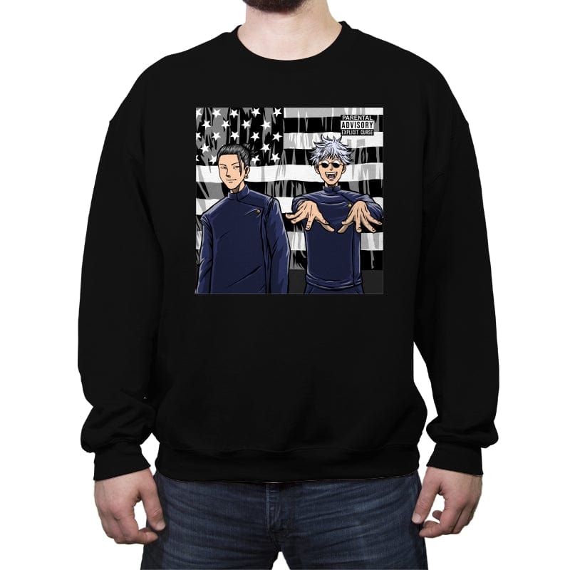 Sorceryonia - Crew Neck Sweatshirt Crew Neck Sweatshirt RIPT Apparel Small / Black