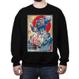 Soundwave in Japan - Crew Neck Sweatshirt Crew Neck Sweatshirt RIPT Apparel Small / Black