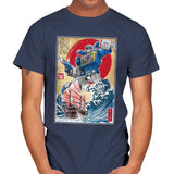 Soundwave in Japan - Mens T-Shirts RIPT Apparel Small / Navy