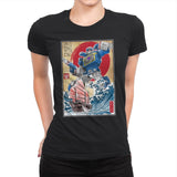 Soundwave in Japan - Womens Premium T-Shirts RIPT Apparel Small / Black