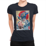 Soundwave in Japan - Womens Premium T-Shirts RIPT Apparel Small / Midnight Navy