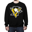 South Pole Pingu's - Crew Neck Sweatshirt Crew Neck Sweatshirt RIPT Apparel Small / Black