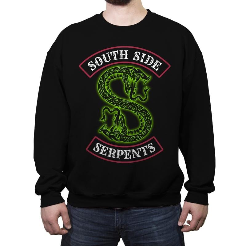 South Side Serpents - Crew Neck Sweatshirt Crew Neck Sweatshirt RIPT Apparel Small / Black
