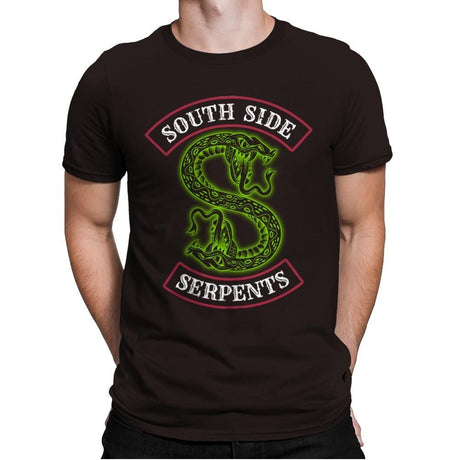 South Side Serpents - Mens Premium T-Shirts RIPT Apparel Small / Dark Chocolate