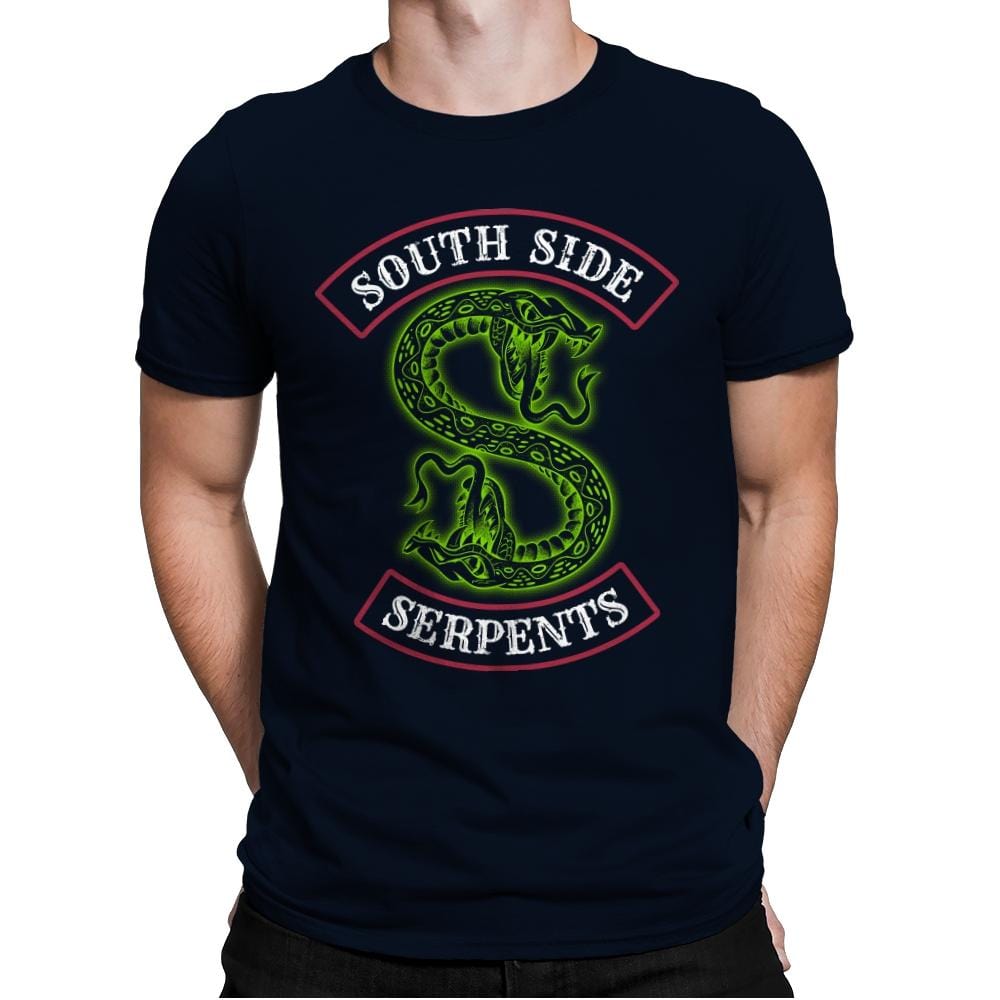 South Side Serpents - Mens Premium T-Shirts RIPT Apparel Small / Midnight Navy