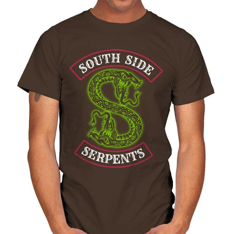South Side Serpents - Mens T-Shirts RIPT Apparel Small / Dark Chocolate