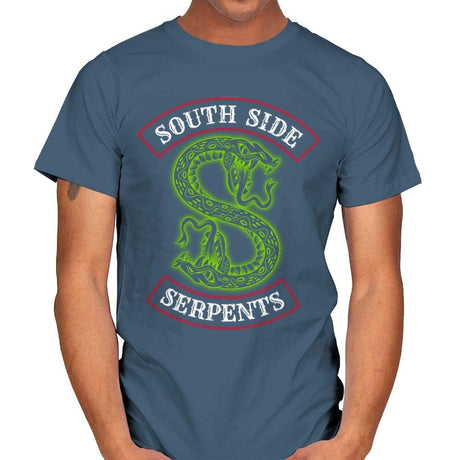 South Side Serpents - Mens T-Shirts RIPT Apparel Small / Indigo Blue