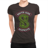 South Side Serpents - Womens Premium T-Shirts RIPT Apparel Small / Dark Chocolate