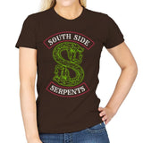 South Side Serpents - Womens T-Shirts RIPT Apparel Small / Dark Chocolate