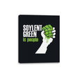 Soylent Green - Canvas Wraps Canvas Wraps RIPT Apparel 8x10 / Black