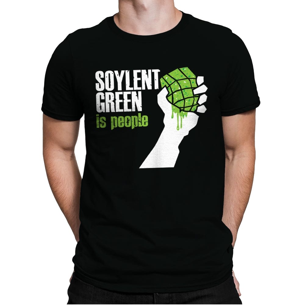 Soylent Green - Mens Premium T-Shirts RIPT Apparel Small / Black