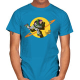 Space Adventure - Mens T-Shirts RIPT Apparel Small / Sapphire