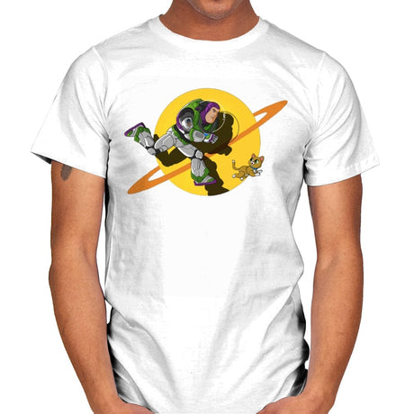 Space Adventure - Mens T-Shirts RIPT Apparel Small / White