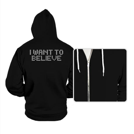 Space Believers - Hoodies Hoodies RIPT Apparel