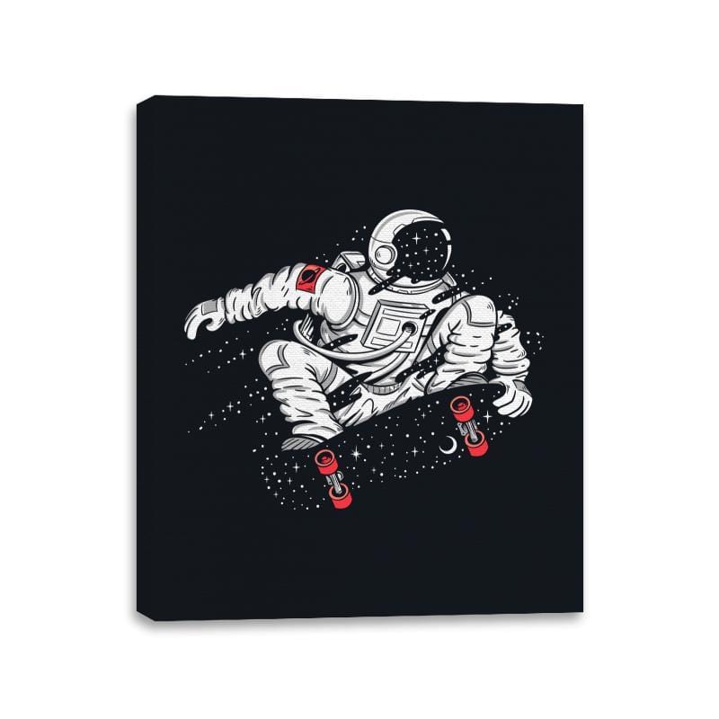 Space Boarding - Canvas Wraps Canvas Wraps RIPT Apparel 11x14 / Black