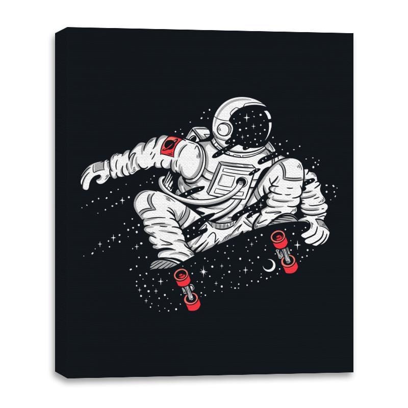 Space Boarding - Canvas Wraps Canvas Wraps RIPT Apparel 16x20 / Black